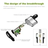 Dual USB Electronic Cigarette Lighter Car Lighter Charger Socket Splitter Adapter 3.1A Charger for iPhone Phone 12V-24V ► Photo 2/6