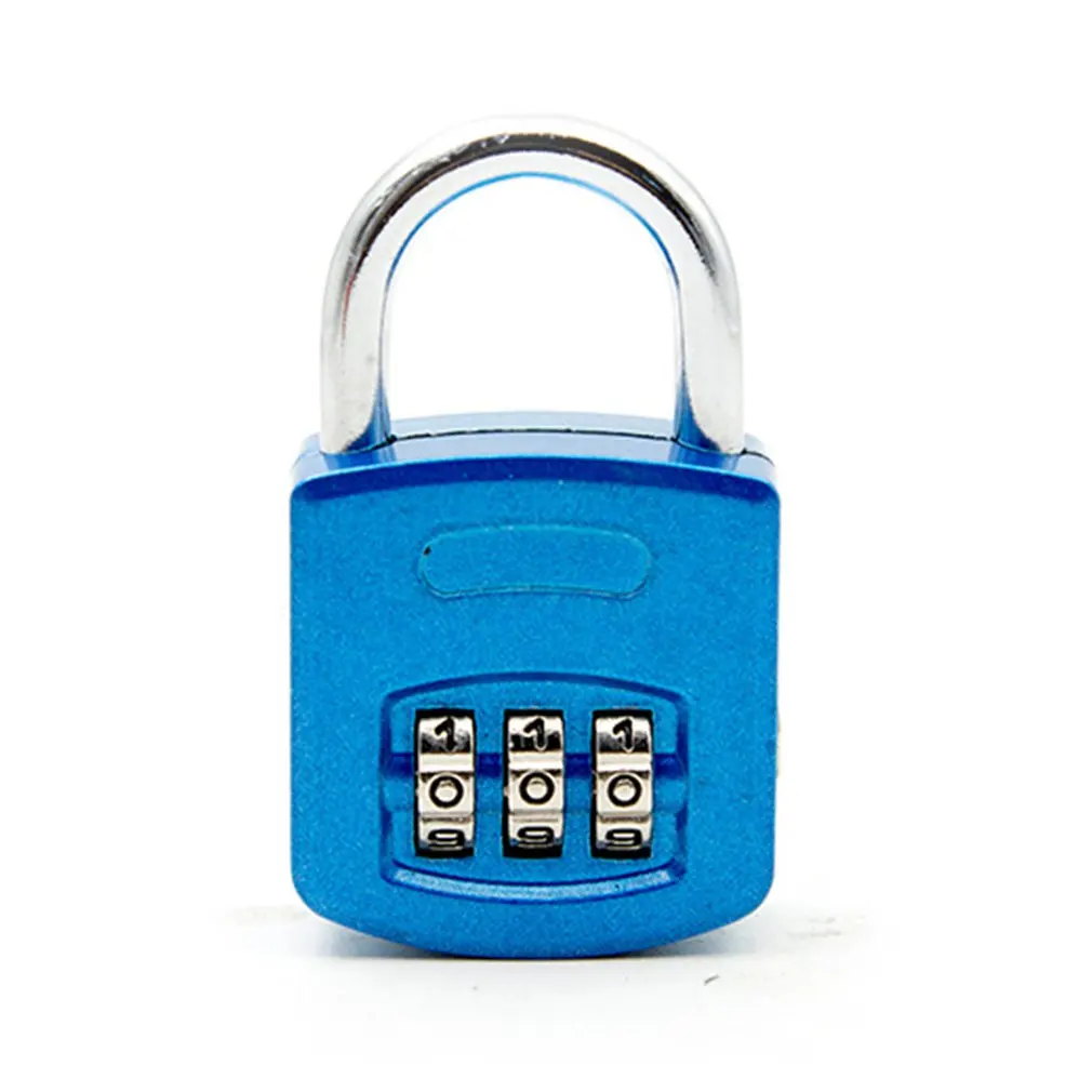 

Swimming Pool Gym 3 Zinc Alloy Code Lock Industrial Password Padlock Zinc Alloy Luggage Lock 07Hs