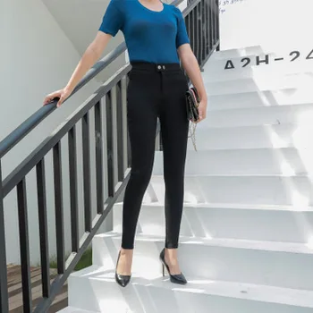 

Fashion women pants New Leggings Women Sexy Black Pencil Pants Stretch Workout Slim Trousers