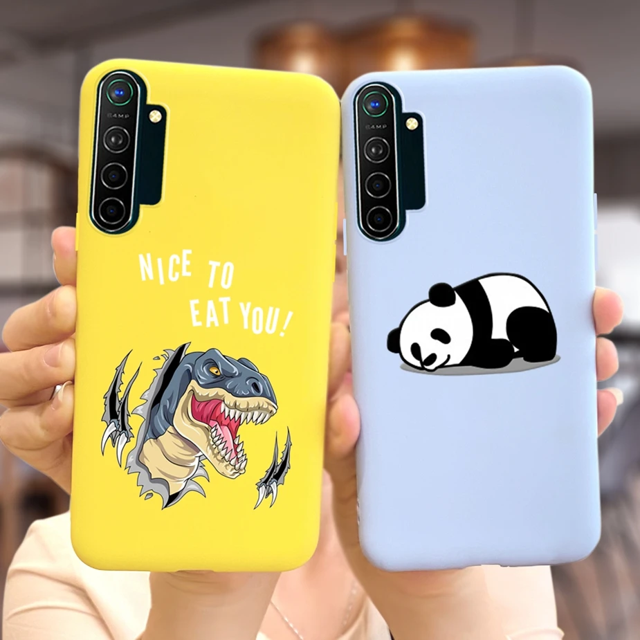 Cute Cartoon Soft Silicone Phone Case Cover for Realme & Oppo Devices