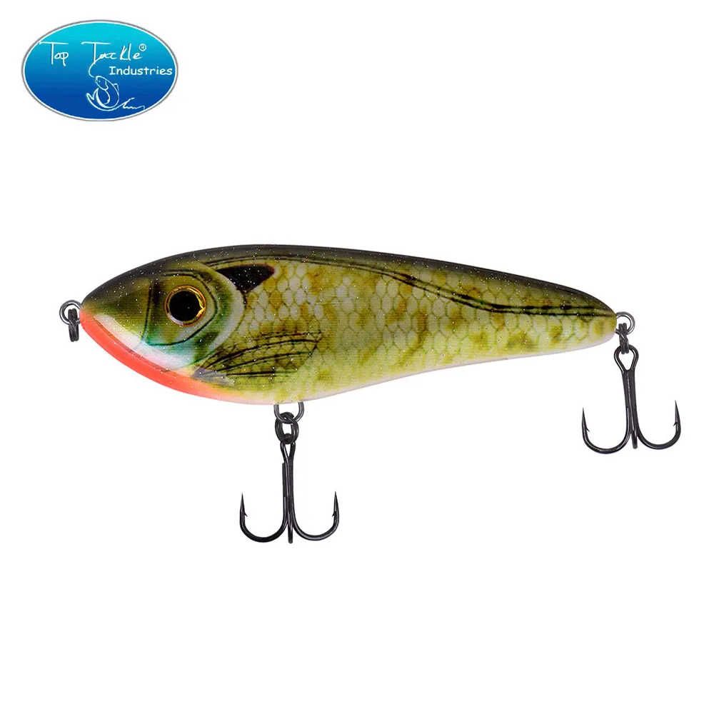 Color-003 130mm 5" 70g Sinking Artificial Bait Rattle JerkBait Pike Bass Fishing lure Tackle Big VIB Bite Resistanse - Цвет: Color-003