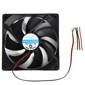 

1pc 120mm 12V 4Pins 1800PRM DC Brushless PC Computer Case Cooling Fan ma.14