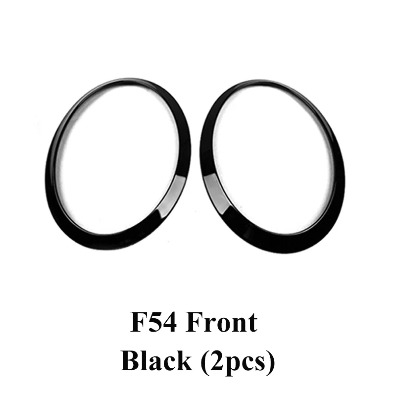 SalesAfter - The Online Shop - MINI F54 Clubman Set of decor ring  headlights, black