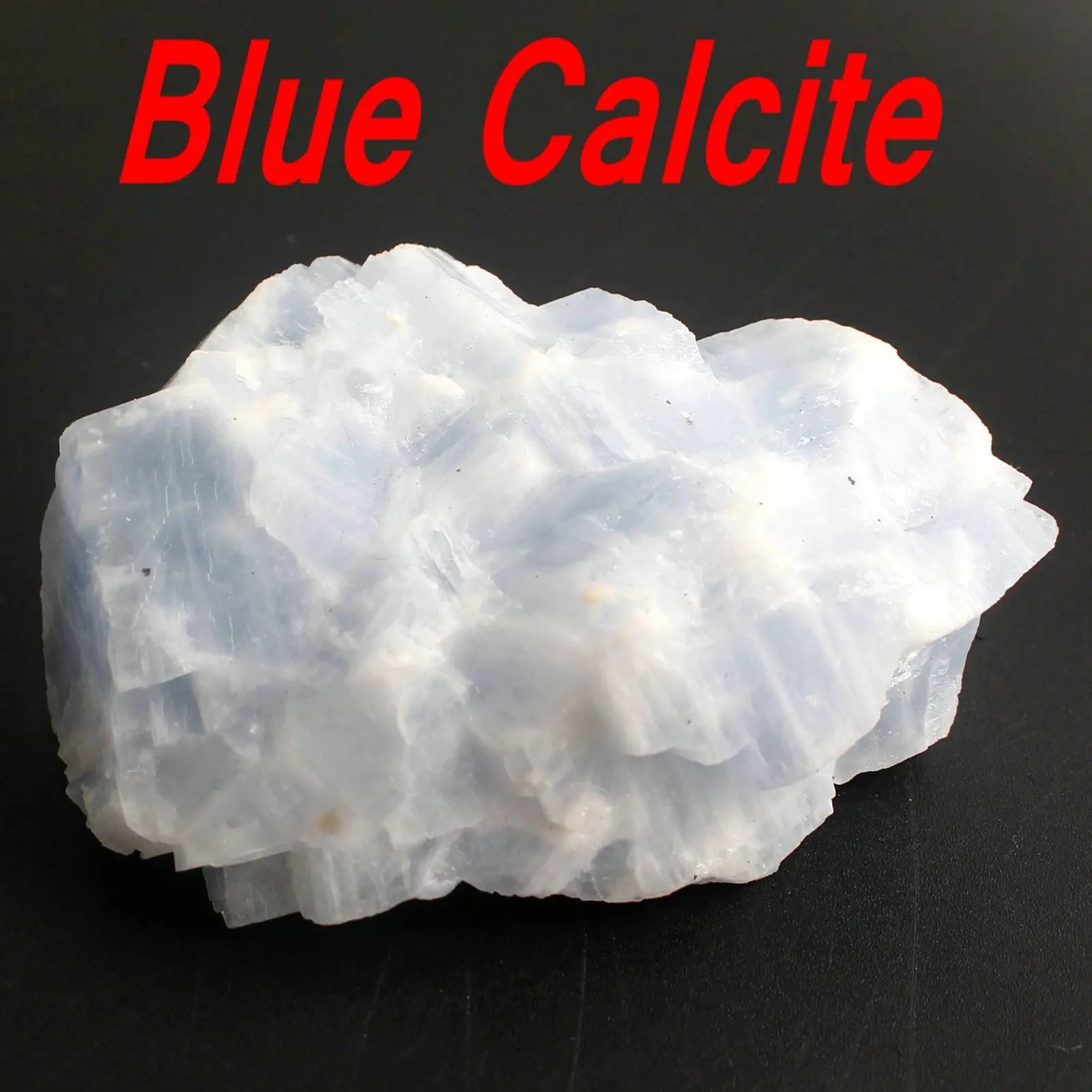 Натуральный кристалл белого или оранжевого синего Кальцита 1 шт. Rockstone