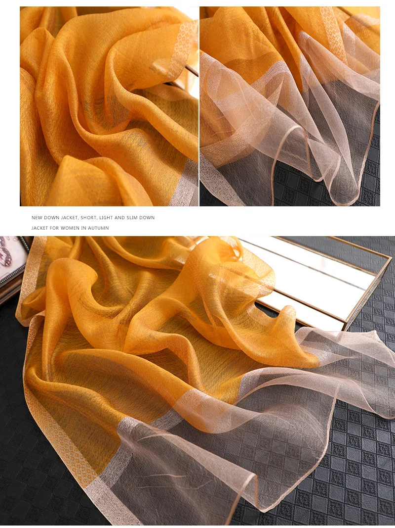 Роскошный брендовый женский шарф роскошные летние шелковые шарфы Дамская шаль накидка хиджаб платок Женская бандана Пашмина жемчужная драгоценность повязка на голову