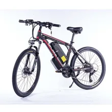 Можно выбрать Аккумулятор samsung Размер шин: 26/27. 5/29 дюймов C6 26 дюймов Электрический велосипед 48 В 350 Вт Ebike 26*1,95 шина 21 скорость горный