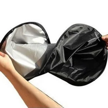 

150*70CM Silver Car Sunshade Front Windshield Cloth Sun Visor Extender Durable Foldable Universal Heat Reflective Pad new