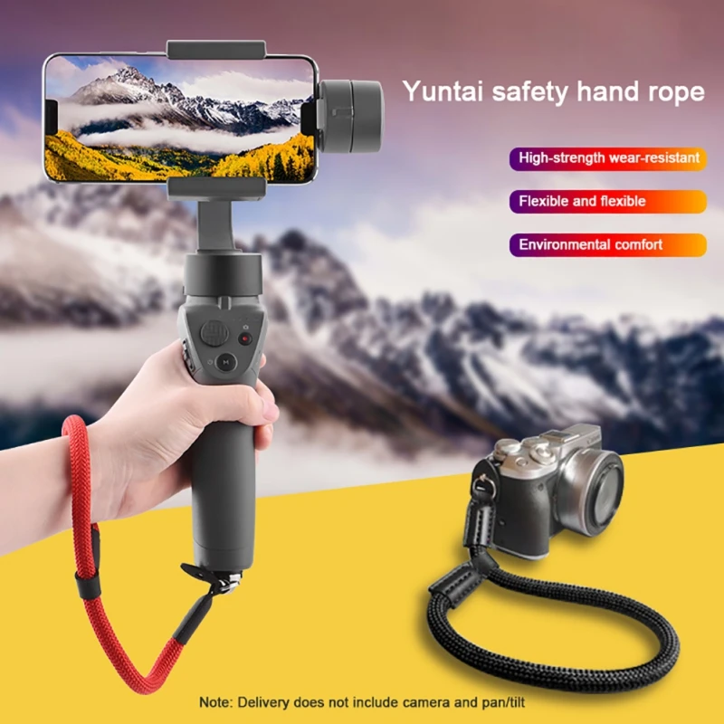 Для DSLR камеры s 1/4 винтовые аксессуары универсальный ремешок для DJI OSMO Mobile 2 ручной карданный регулируемый ремень для камеры
