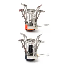 Mini Picnic Integrated Stove with Storage Case with Electronic Ignition Portable Stove Cooker Foldable Mini Camping Stove