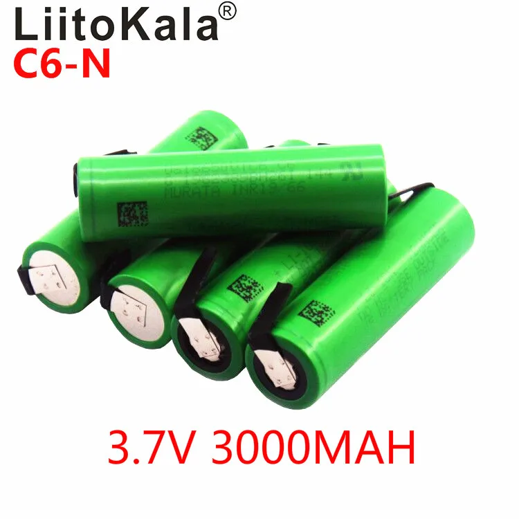 Оригинальный аккумулятор LiitoKala VTC6 18650 для SONY перезаряжаемые литий ионные