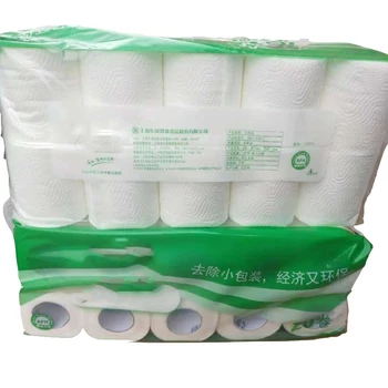 

20 Rolls 2Ply Bathroom Soft Toilet Paper Towels White Toilet Quilted Paper Tissue Home Washroom Household Clean Paper