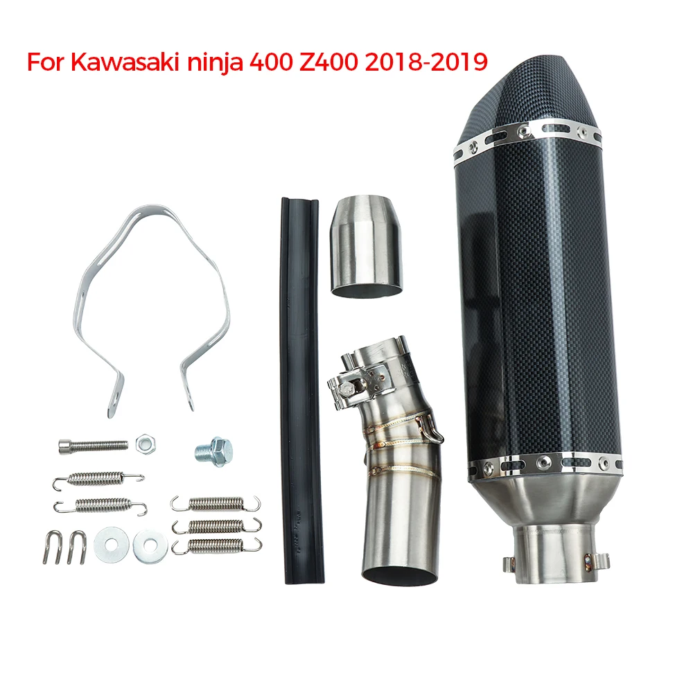 Motorcycle Exhaust Pipe With DB Killer Muffler Pipe For Kawasaki ninja