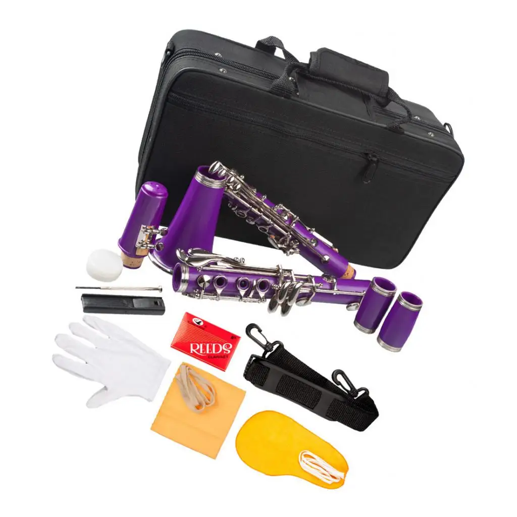 

Exquisite Beginner Student Clarinet Kit Key Of Bb Practical Design -