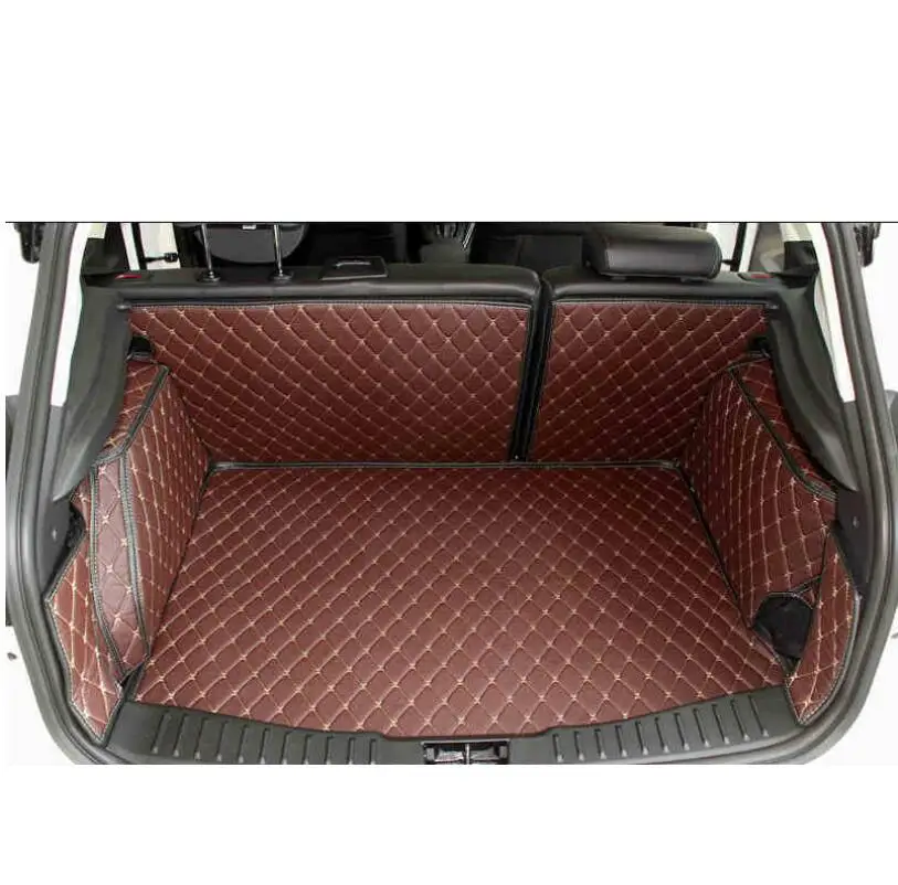 Для ford focus 3 кожаные багажнике автомобиля коврик для багажника 2011 2012 2013 2014 2015 2016 2017