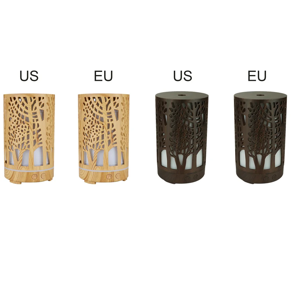 Wood Design Aromatherapy cool mist maker for home Essential Oil Aroma Diffuser Ultrasonic Air Mist Humidifier USB Aroma Diffuser