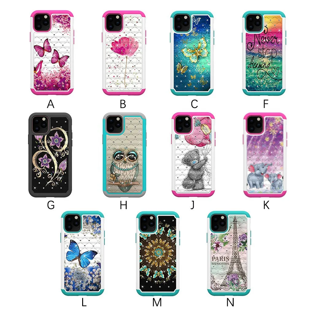 Dream Crystal Style Phone Case For iPhone 11Pro Max Dirt-resistant Slim Fashion Soft Cases Shockproof Dust-proof Phone Case