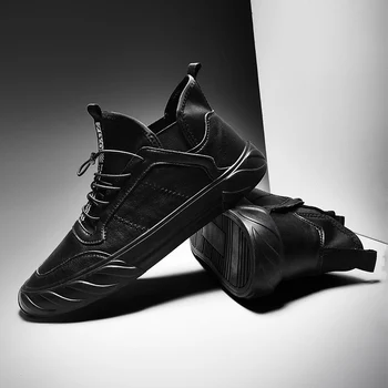 

Vintage Genuine Leather Men Martin Boots Winter Men Casual Shoes Ankle Boot Men's Warm Snow Boots Work Casual Shoes