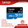 Lexar micro sd card High-Performance 633x UHS-I Memory cards 256GB Max 95M/s Class10 A1 3D 4K flash tf card mecard Micro sd kart ► Photo 1/6