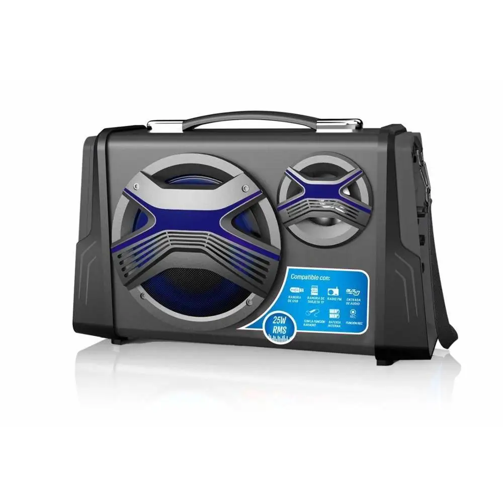 PORTABLE SPEAKER WITH KARAOKE BLUETOOTH USB SD RADIO SPEAKERS COLORS MICROFONO GTBT2 PORTABLE SPEAKER WITH KARAOKE BLUETOOTH USB SD RADIO SPEAKERS COLORS MICROFONO GTBT2