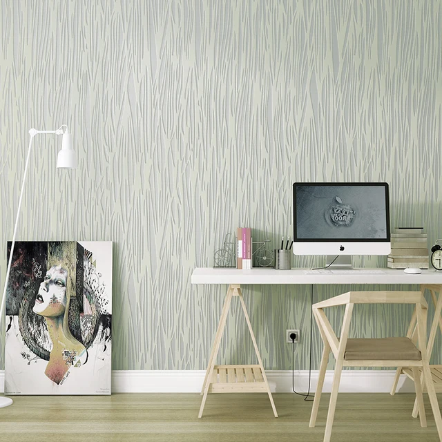 Modern Garis Lengkung Wallpaper Untuk Ruang Tamu Kamar Tidur Dinding Latar Belakang Warna Solid Dinding Dinding Yang Non Woven Papel Mural Wallpaper Aliexpress
