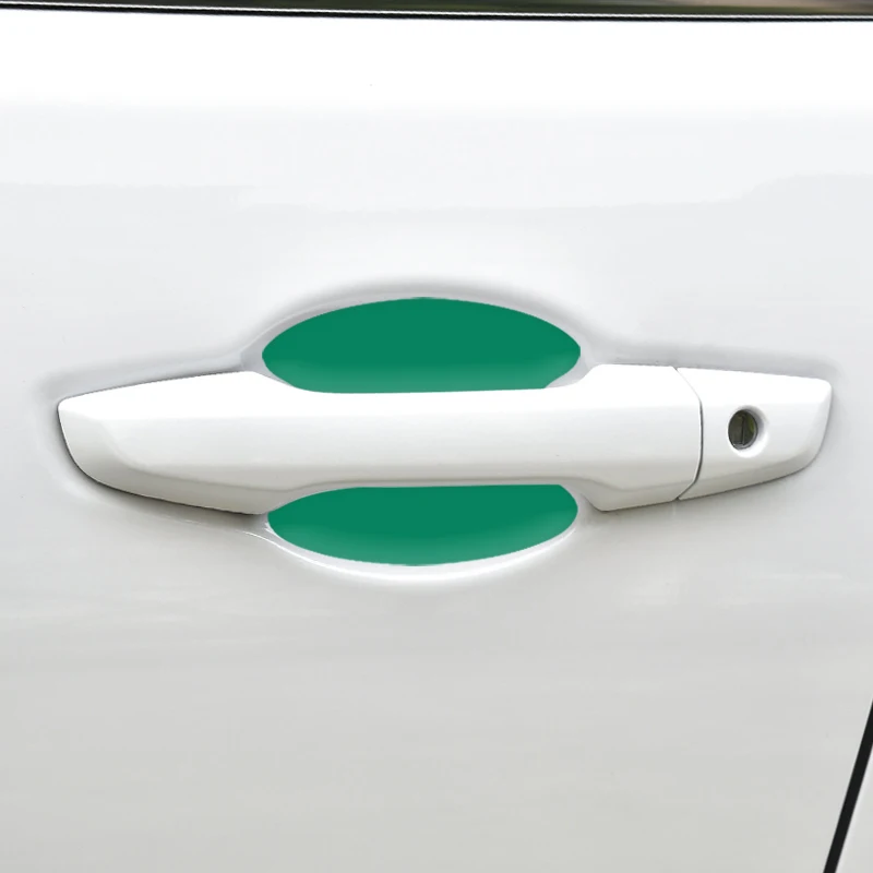 4PCS Car Door Handle reflective Film Handle Scratch Door Bowl Sticker for Great Wall Haval Hover H3 H5 Car Stickers Accessories