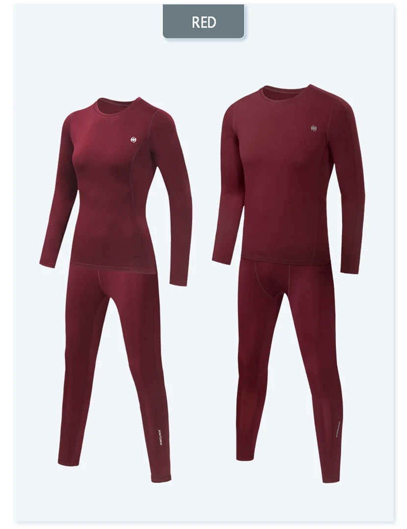 Набор нижнего белья для мужчин и женщин для катания на лыжах, зимний спортивный Быстросохнущий термобелье, лыжная одежда, спортивная одежда