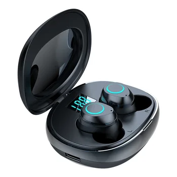 

Real Wireless tws Bluetooth headset 5.0 touch belt Digital Bluetooth headset