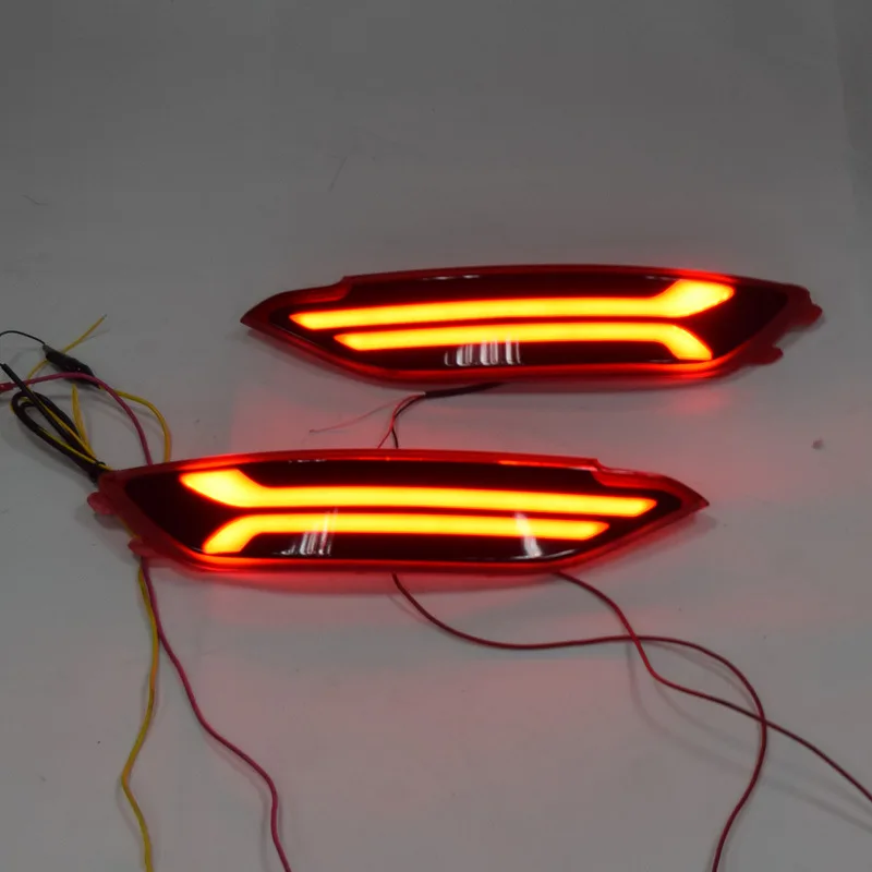 

Suitable for Modern Brand New Tucson Stoplights Modified Anti-Rear-End LED Stop Lamp Taillight after Warning Light