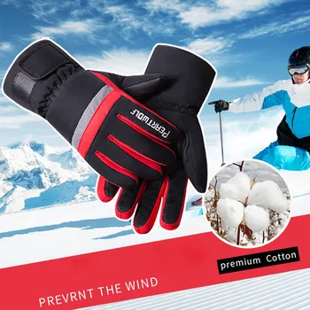 

Windproof Cycling Gloves Touch Screen Riding MTB Bike Bicycle Gloves Thermal Warm Motorcycle Winter Autumn Bike Gloves#2
