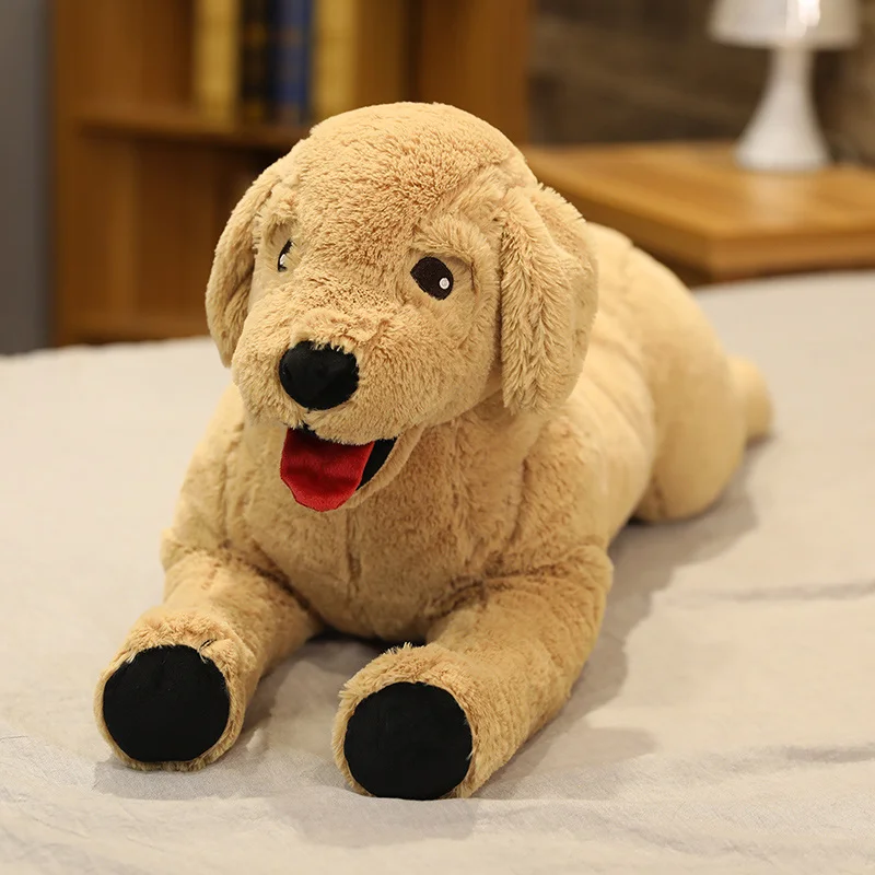 cute dog plush toy life like labrador puppy soft doll stuffed real life