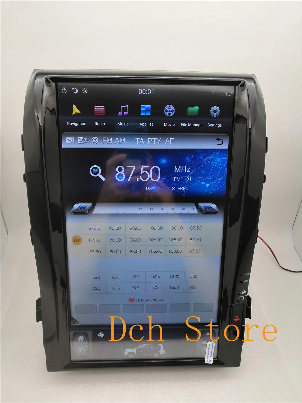 Perfect 16 inch tesla style Android 8.1 Car DVD player GPS Navi For Toyota Land Cruiser landcruiser LC200 2007-2015 VXR GXR px6 CARPLAY 11