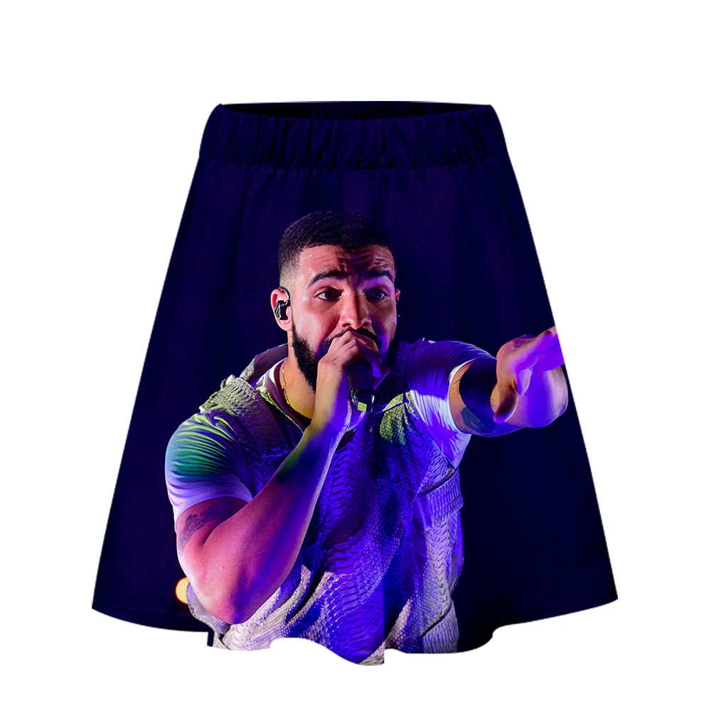 Стиль Drake 3D печать одежда повседневная юбка женская летняя сексуальная удобная юбка Топы крутые женские горячие продажи юбки