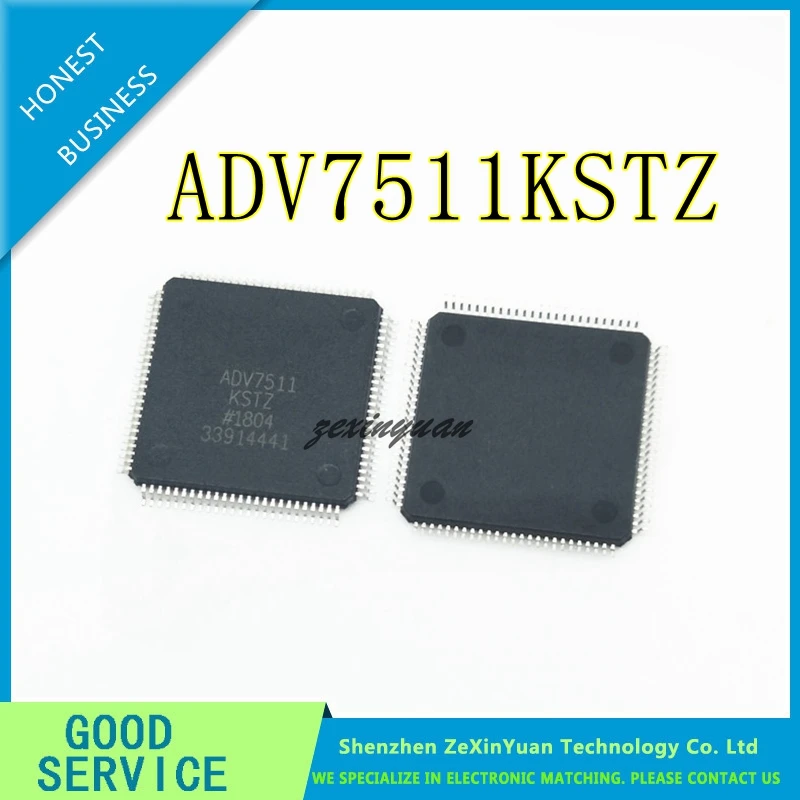 

2 шт./лот ADV7511KSTZ ADV7511 ADV7511KST QFP-100 VIDEO ICS 225MHZ HI USB HDMI передатчик W/ ARC новый оригинальный