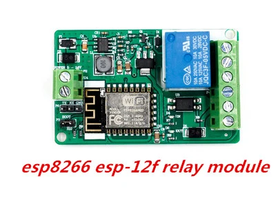 DC 7-30V ESP8266 WIFI Relay Module ESP-12F Network Relay Module 220V 10A  New