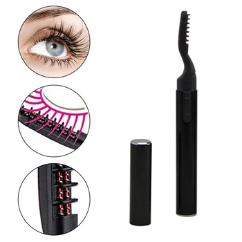 

Electric Heated Eyelash Curler Convenient Practical User-friendly Design Pen Long Lasting Portable Lashes Curling Cosmetic