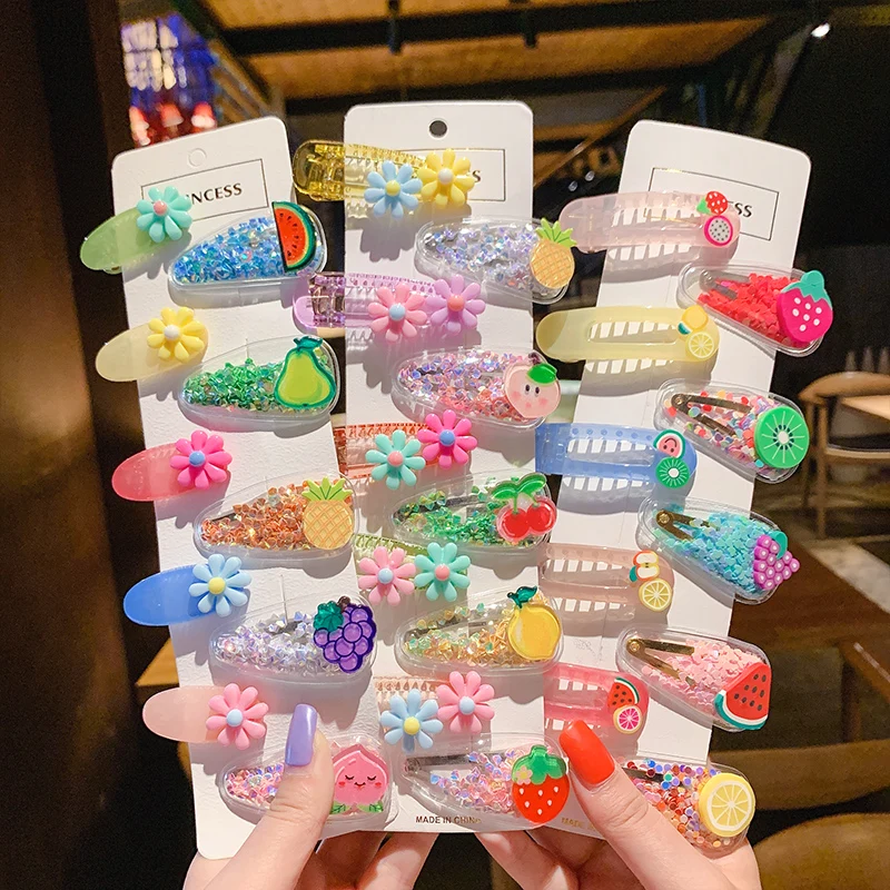 

[Xwen] 2020 New Girl Lovely Fresh Fruit Hairpin Flower BB Clip Small Headdress Hair Ornament Fashion Hair Accessories OH1317