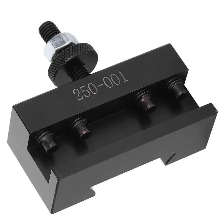 Quick Changing Tool Post High Carbon Steel CNC Turning Lathe Tool Holder Boring Milling Cutter Bracket 250-001/250-002 lathe tool holder,tool holder