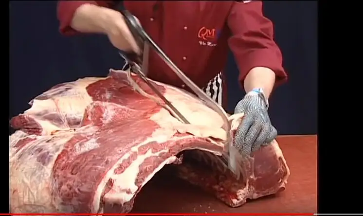 Поставщик мясного магазина металлические ручные перчатки устойчивость к порезам, уровень 5 согласно EN388 EN1082