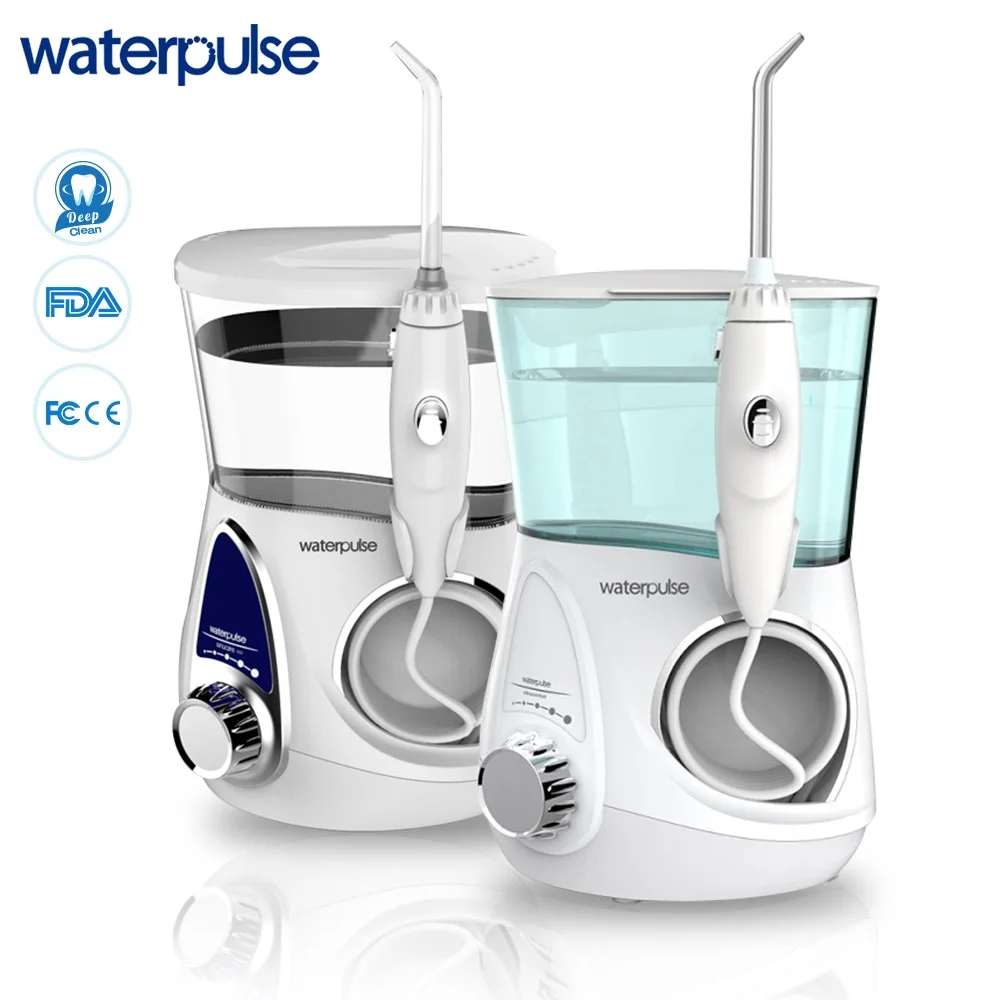 Ирригатор для полости рта Waterpulse V600G водный ирригатор с 5 насадками гигиена 700