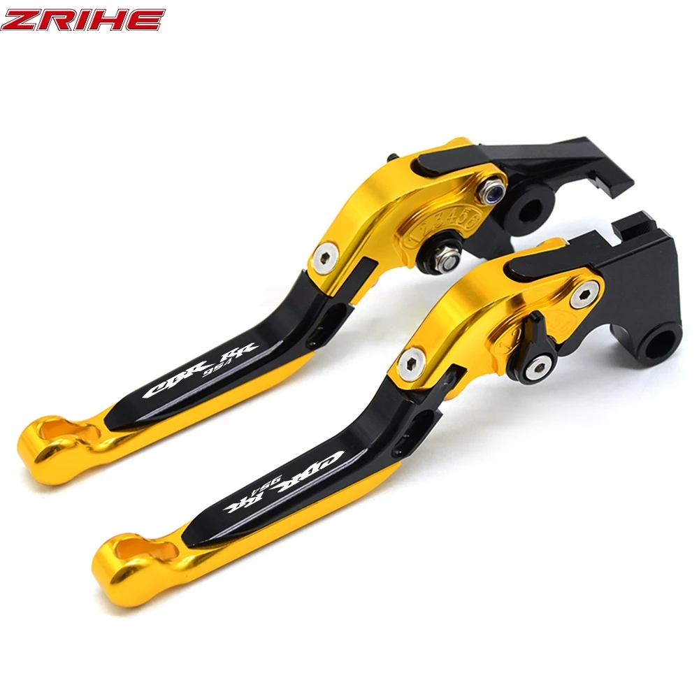 Складные Выдвижные регулируемые CNC алюминиевые мотоциклы тормоза рычаги сцепления тормозной рычаг Ручка для HONDA CBR954RR 2002-2003