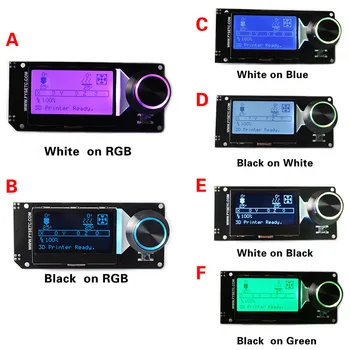 

MINI12864 LCD Screen Smart Display Supports Marlin DIY With SD Card for 3D Printer AS99