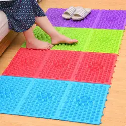 Tapis de Massage Durable pour les pieds, planche de Circulation pour les soins des pieds, pression des doigts, thérapie pour Acupuncture plantaire, pression sanguine des orteils, 11x27cm 