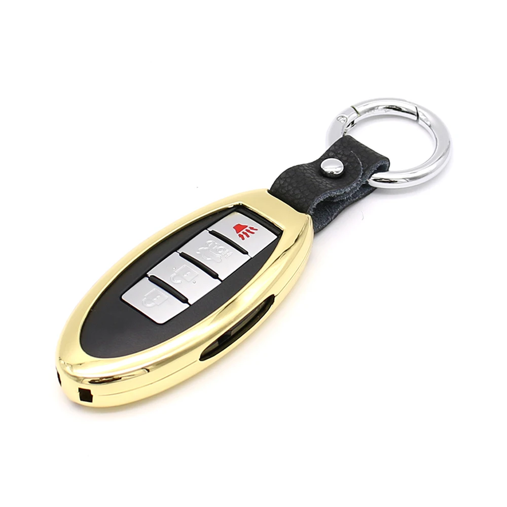 Для Nissan InfinitiRemote брелок в виде ракушки чехол Авто держатель крышка смарт-протектор кирсит покрытие