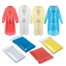 Women Men Raincoat Waterproof with Drawstring Hood Dustproof Waterproof Raincoat Protective Safety Personal Raincoat Set Raincoat Disposable Poncho Rain Poncho Adult Reusable or Disposable 6 PACK