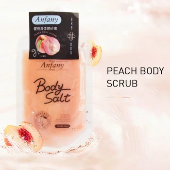 

Gentle Peeling Cleansing Body Scrubs Peaches Scrub Exfoliating Gel Body Scrub Sea Salt Soft Body Skin