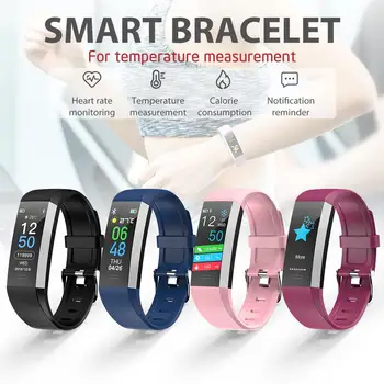 

New Smart Bracelet Men Women Calories Heart Rate Monitoring IP67 Waterproof Sport Wrist Watch Fitness Tracker Smart Watch 2020