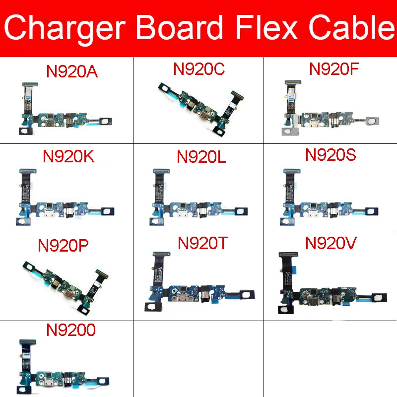 Usb-плата для зарядки Samsung Galaxy Note 5 N920A N920C N920F N920i N920K N920L N920P N920S N920V N9200 Usb док-станция |