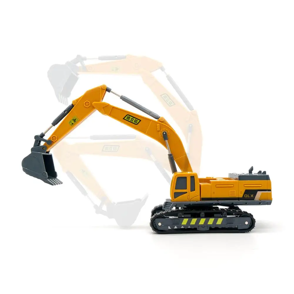 Экскаватор игрушка строительный грузовик 1/55 Diecast автокран землекоп трактор