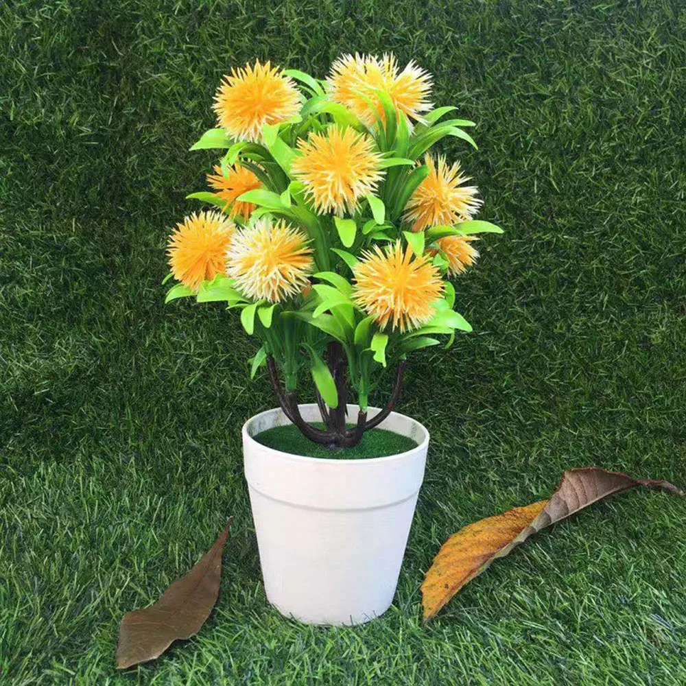 Artificial Potted Waxberry Plant Fake Flower Bonsai Pot Home Garden Decor simulation flowers accessories