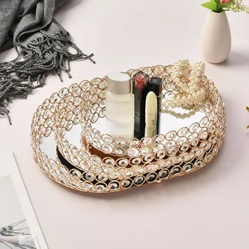 

Home Bathroom Decorative Storage Tray Food Serving Plate Fruit Snack Tray Box